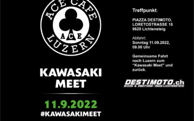 11. September Kawasaki Meet im ACE Cafe