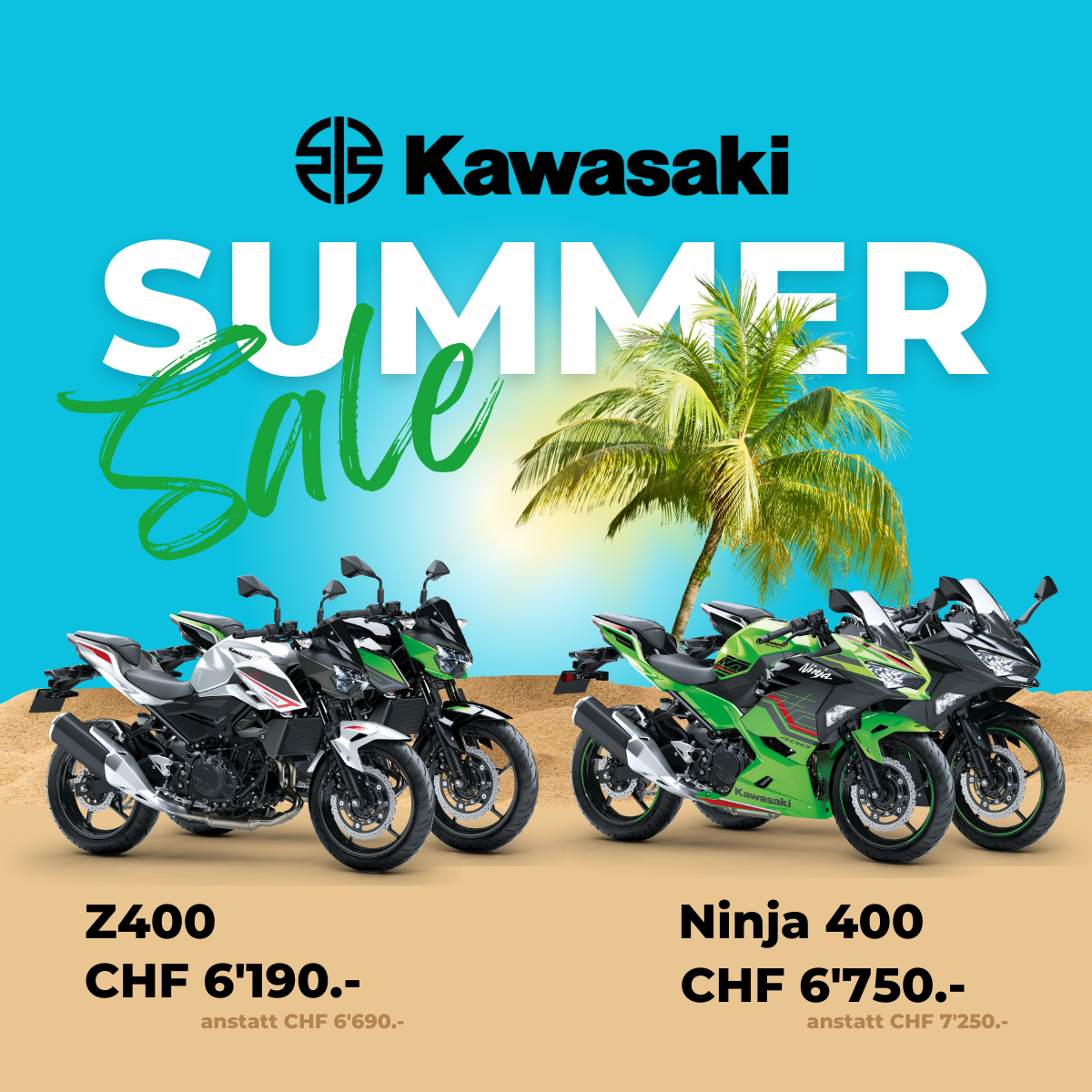 Kawasaki SUMMER SALE